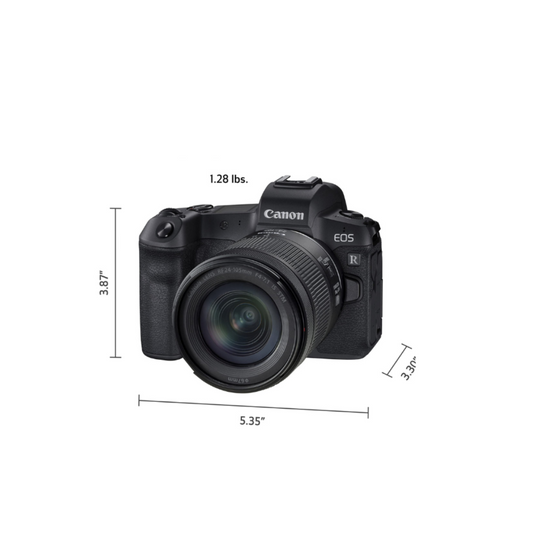 USED| Canon EOS R Mirrorless Camera WITH RF24-105MM F4-7.1 IS STM LENS KIT