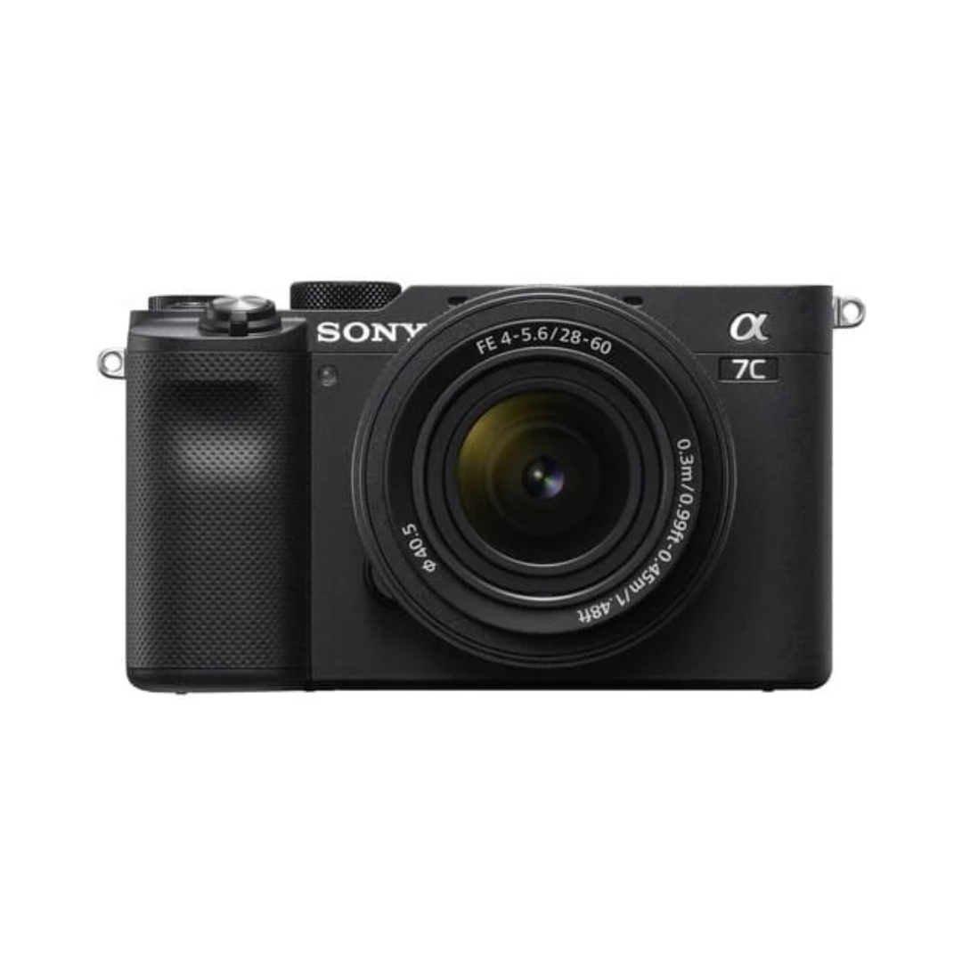 Used Sony Alpha ILCE-7C mirrorless camera with 28-60mm zoom lens kit