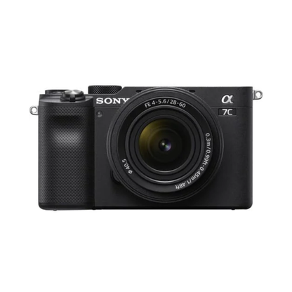 Used Sony Alpha ILCE-7C mirrorless camera with 28-60mm zoom lens kit