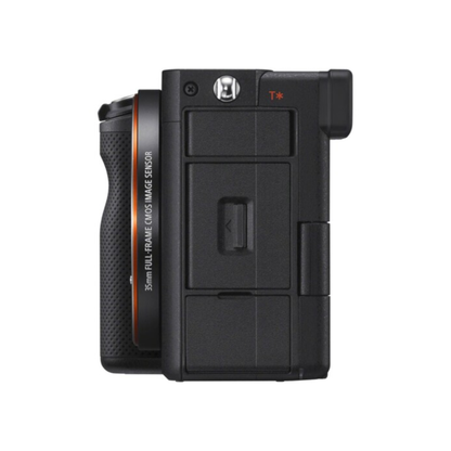 Used Sony ILCE-7C black mirrorless camera body full frame compact design