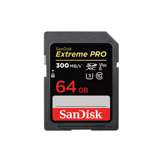 SANDISK EXTREME PRO SD 64GB 300MBPS