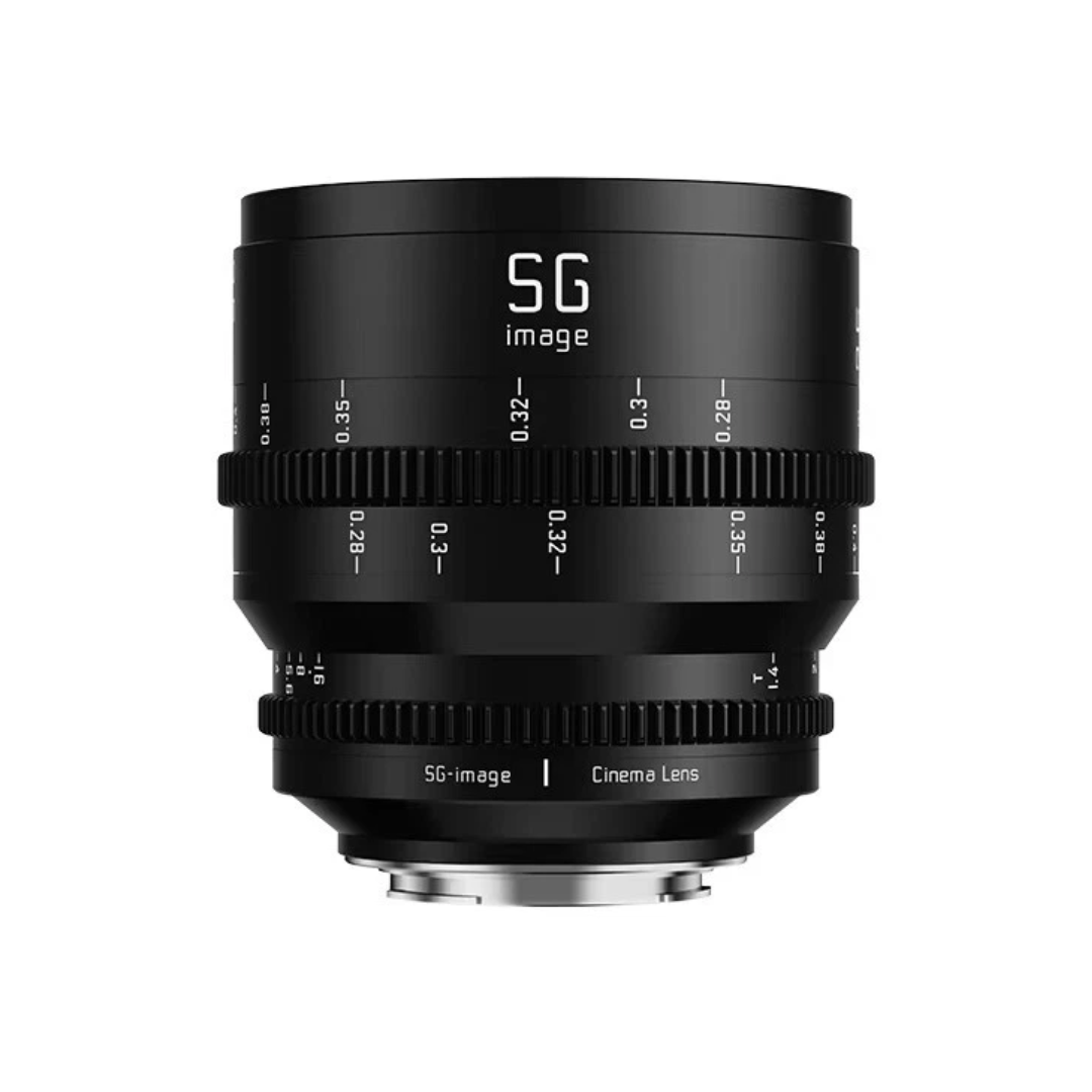 SG-Image 25mm T1.4 cinema lens for mirrorless camera filmmaking