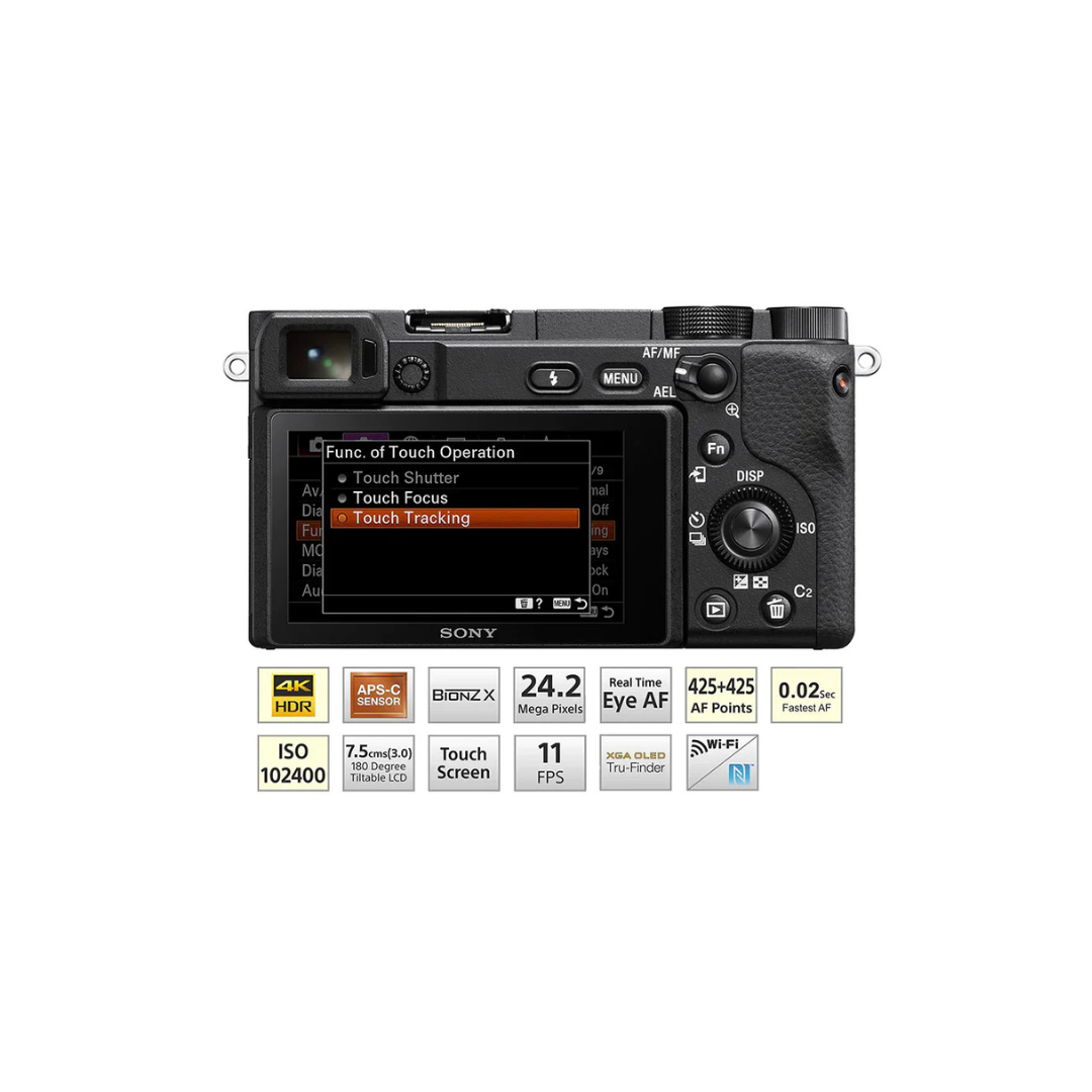 USED|SONY Alpha ILCE-6400 Mirrorless Camera Body