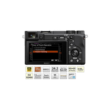 USED|SONY Alpha ILCE-6400 Mirrorless Camera Body
