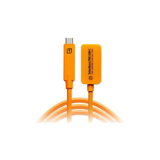 TBPRO3-ORG-TETHERBOOST PRO USB-C CORE CONTROLLER EXTENSION CABLE-ORANGE