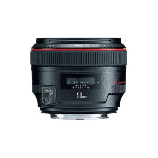USED I Canon EF 50mm f/1.2L USM Lens