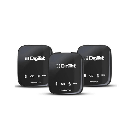 Digitek (DWM 101) Wireless Microphone System for DSLR, Camcorder, Smartphone