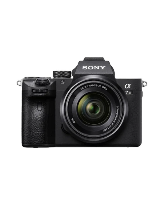 Used Sony A7 III mirrorless camera with 28-70mm f/3.5-5.6 kit lens