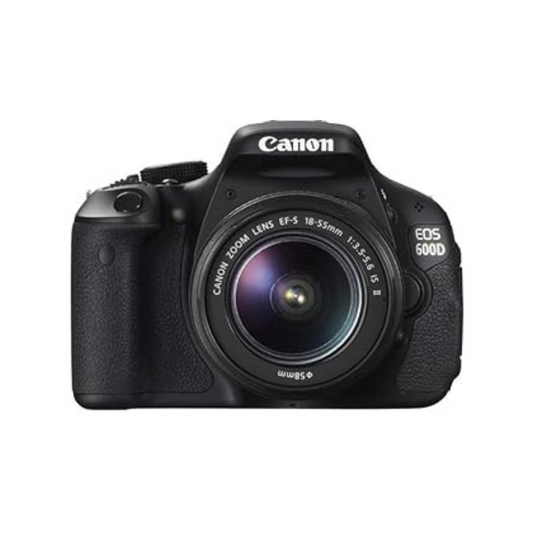 USED I Canon EOS 600D DSLR Camera with EF-S 18-55mm IS II Lens