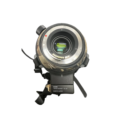 Used Sigma 60-600mm f/4.5-6.3 DG OS HSM Sports ultra-telephoto zoom lens with optical stabilization for wildlife, sports, and bird photography available at Camera Club.