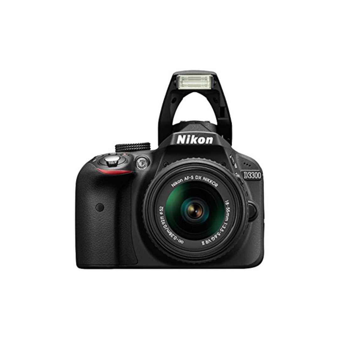 Used Nikon D3300 DSLR Camera with 18-55mm kit lens available at Camera Club in excellent working condition.