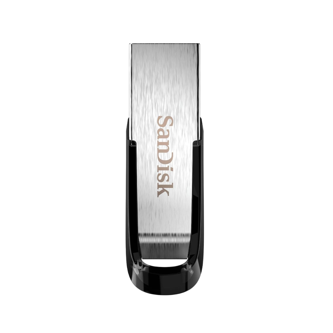 SanDisk Ultra Flair CZ73 USB 3.0 flash drive with sleek metal design and high-speed data transfer