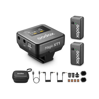 GODOX Magic XT1 wireless microphone system for clear audio recording