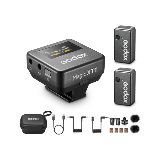GODOX Magic XT1 wireless microphone system for clear audio recording