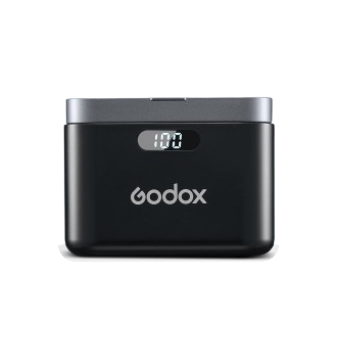 Godox WES2 Kit 2 wireless microphone system with dual transmitters and receiver for content creation