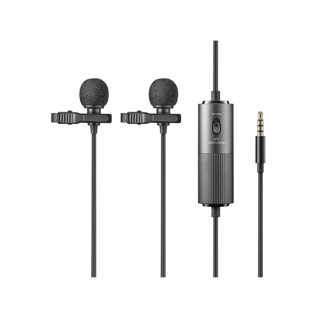 Godox LMD-40C lavalier microphone clip-on mic for clear audio recording