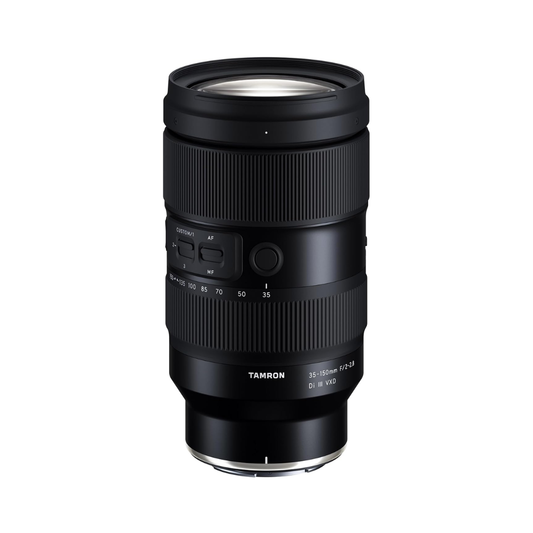 Tamron 35-150mm f/2-2.8 Di III VXD zoom lens for full-frame cameras