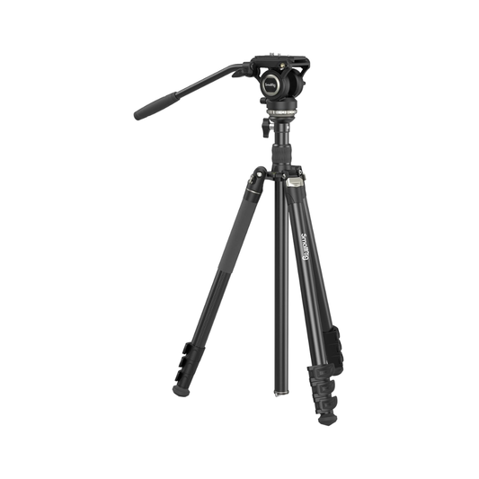 SmallRig CT210 4475 video tripod kit with fluid head for stable filming