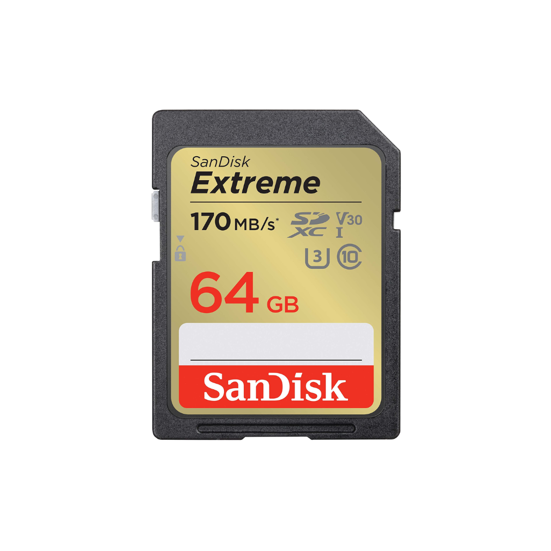 SanDisk Extreme SD Card for High-Speed Photography and Video