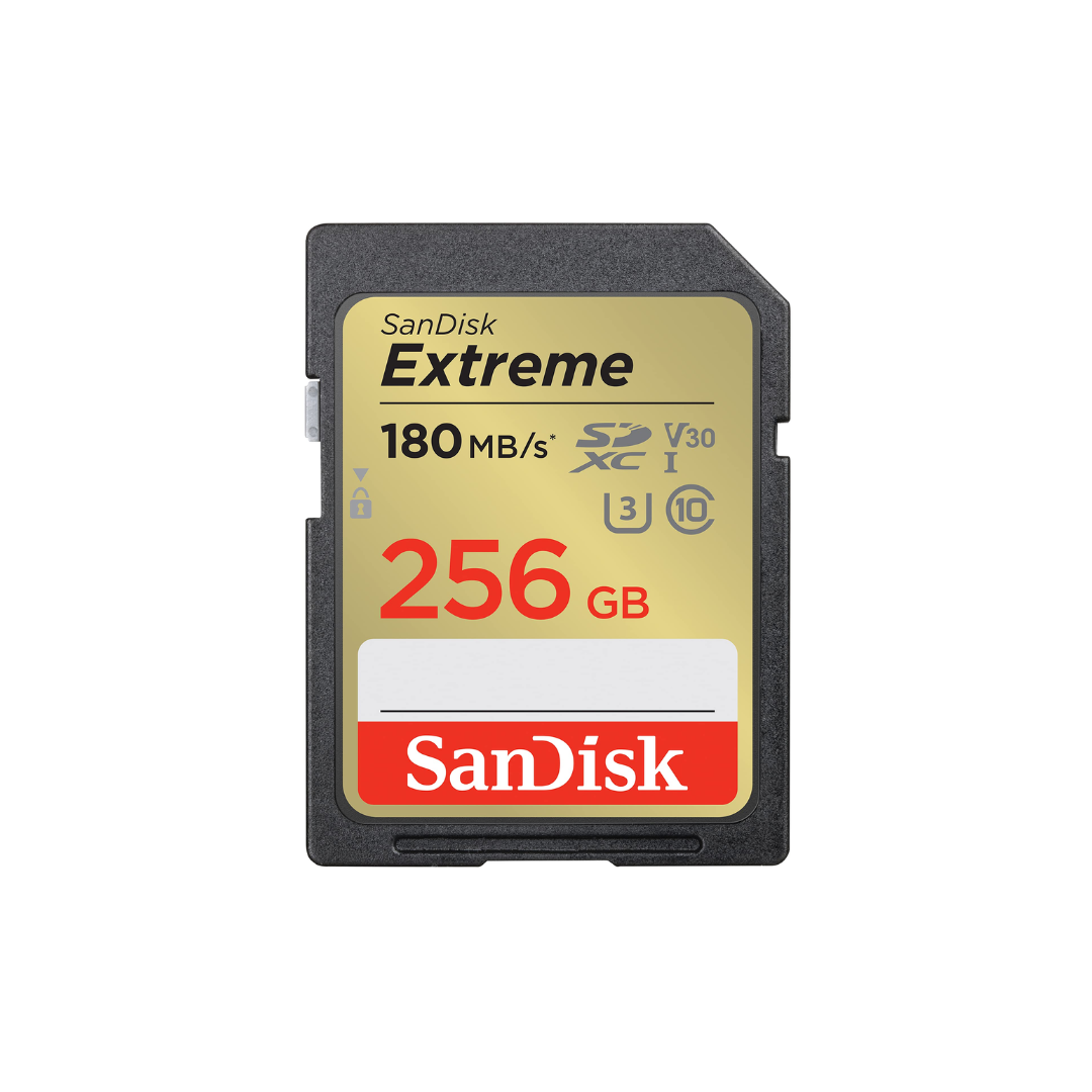 SanDisk Extreme SD Card for High-Speed Photography and Video