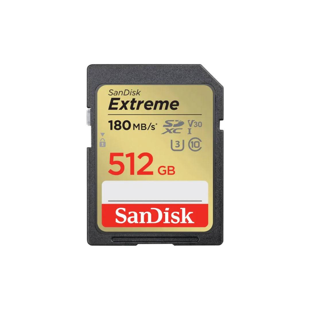 SanDisk Extreme SD Card for High-Speed Photography and Video