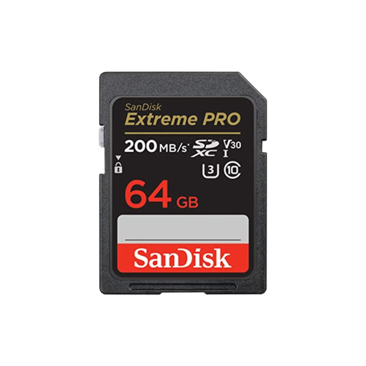 SanDisk Extreme Pro SD Card for high-speed photography and 4K video