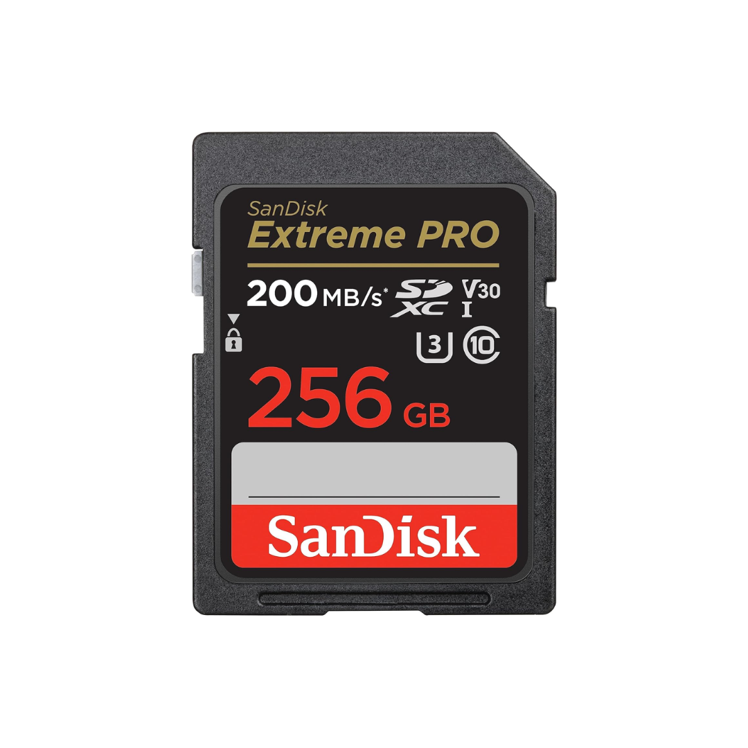 SanDisk Extreme Pro SD Card for high-speed photography and 4K video