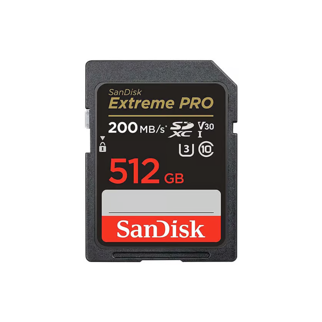 SanDisk Extreme Pro SD Card for high-speed photography and 4K video