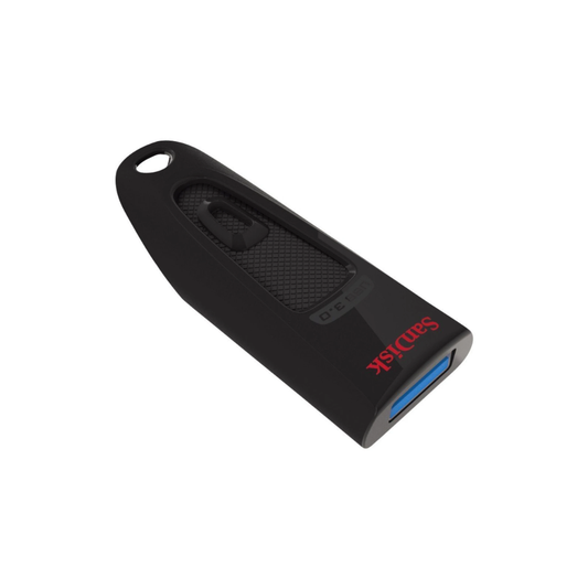 SanDisk Cruzer Blade CZ48 USB 2.0 Flash Drive compact portable pen drive black red design