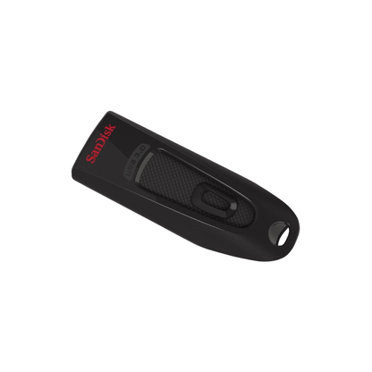 SanDisk Cruzer Blade CZ48 USB 2.0 Flash Drive compact portable pen drive black red design