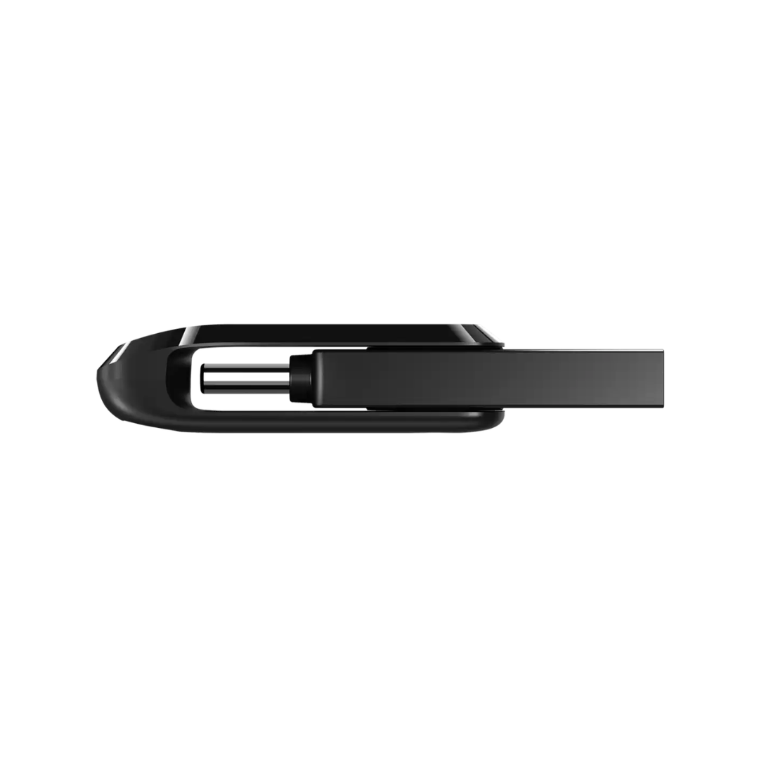 SanDisk Ultra Dual Drive Type-C DDC3 USB 3.1 flash drive with dual USB-C and USB-A connectors for fast data transfer between smartphones, tablets, and computers