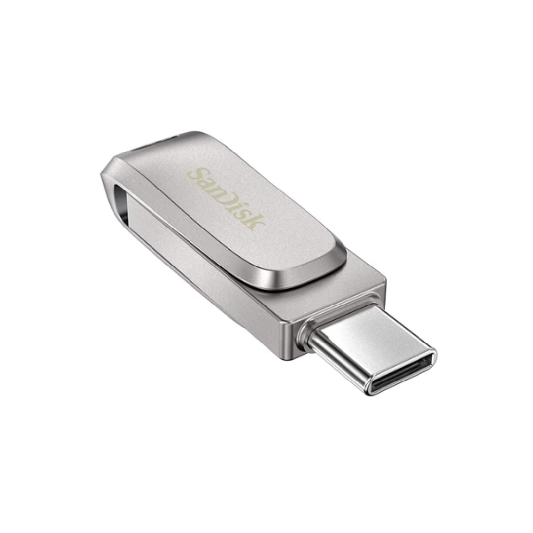 SanDisk Ultra Dual Drive Type-C DDC4 USB 3.1 flash drive with dual connectors for smartphones, tablets, and laptops