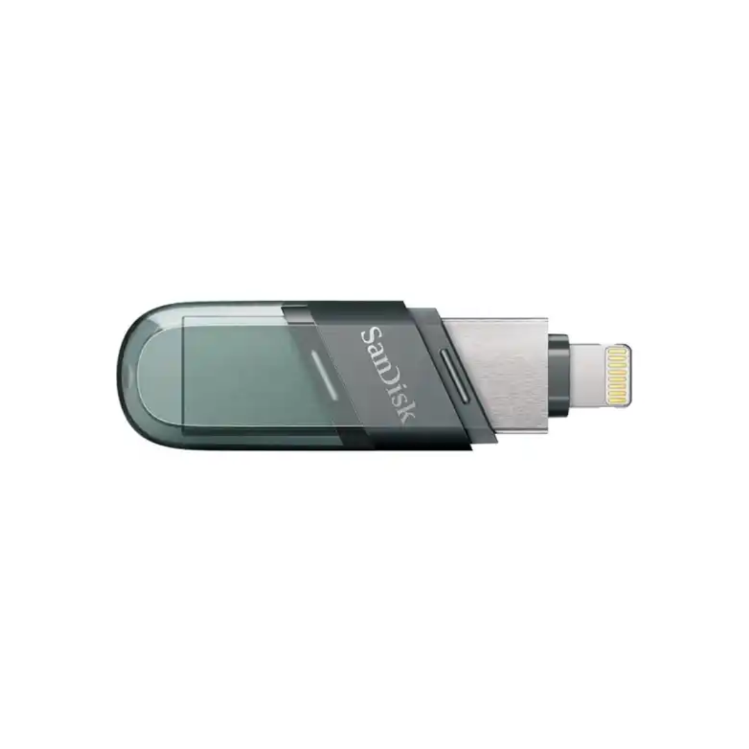 SanDisk iXpand Flash Drive Lightning and USB 3.0 for iPhone and iPad data transfer and backup