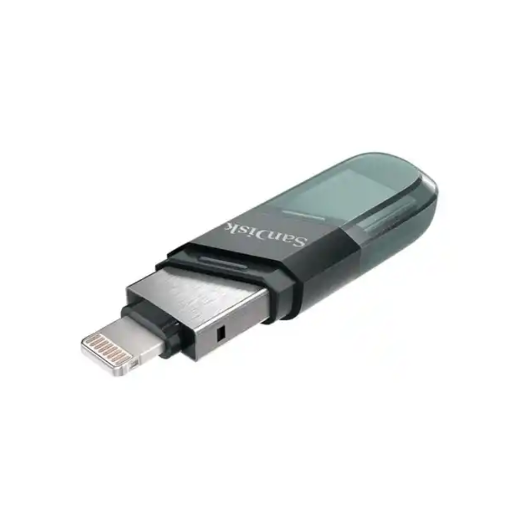 SanDisk iXpand Flash Drive Lightning and USB 3.0 for iPhone and iPad data transfer and backup