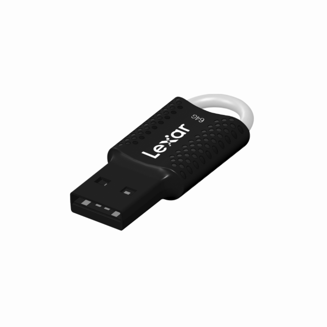 Lexar V-40 USB Flash Drive in sleek design, fast data transfer