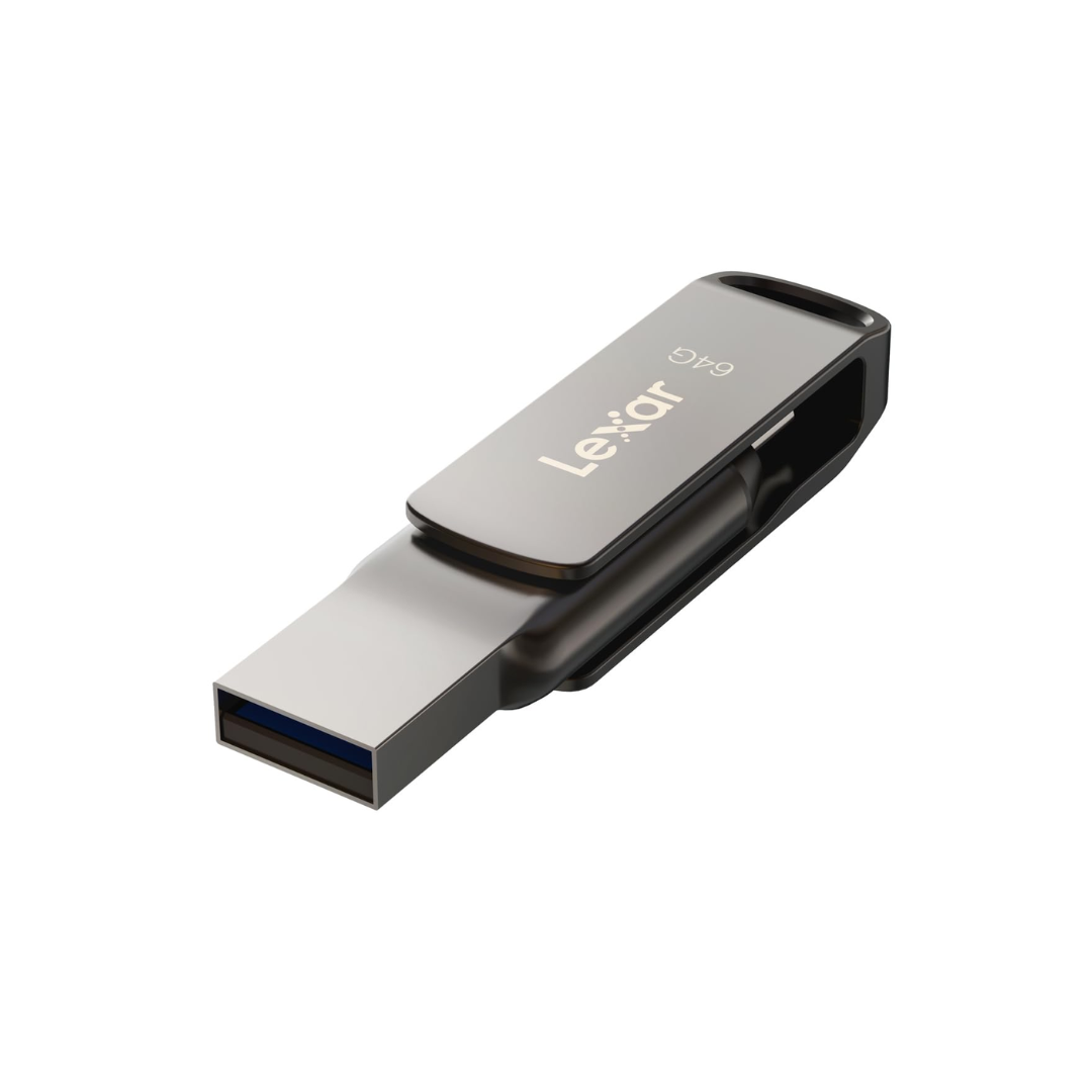 Lexar D-400 USB Flash Drive compact high-speed pen drive for data storage
