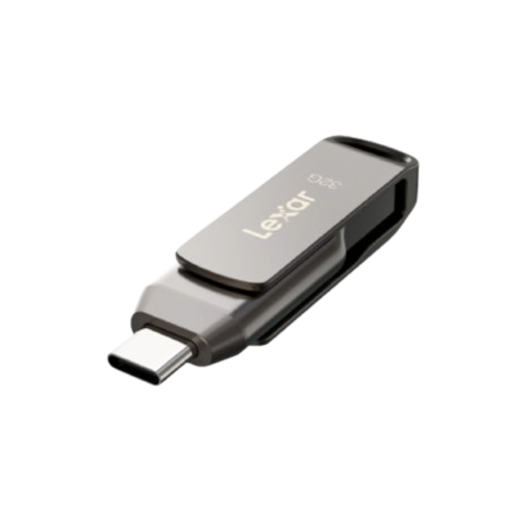 Lexar D-400 USB Flash Drive compact high-speed pen drive for data storage