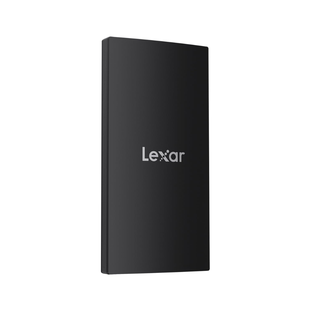 Lexar SL300 Portable SSD compact high-speed external storage device for data transfer and backup available at Camera Club