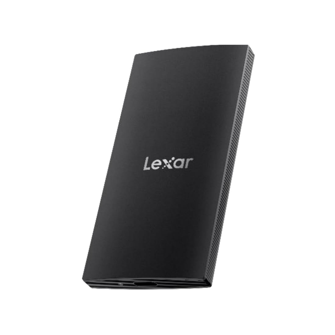 Lexar SL300 Portable SSD compact high-speed external storage device for data transfer and backup available at Camera Club
