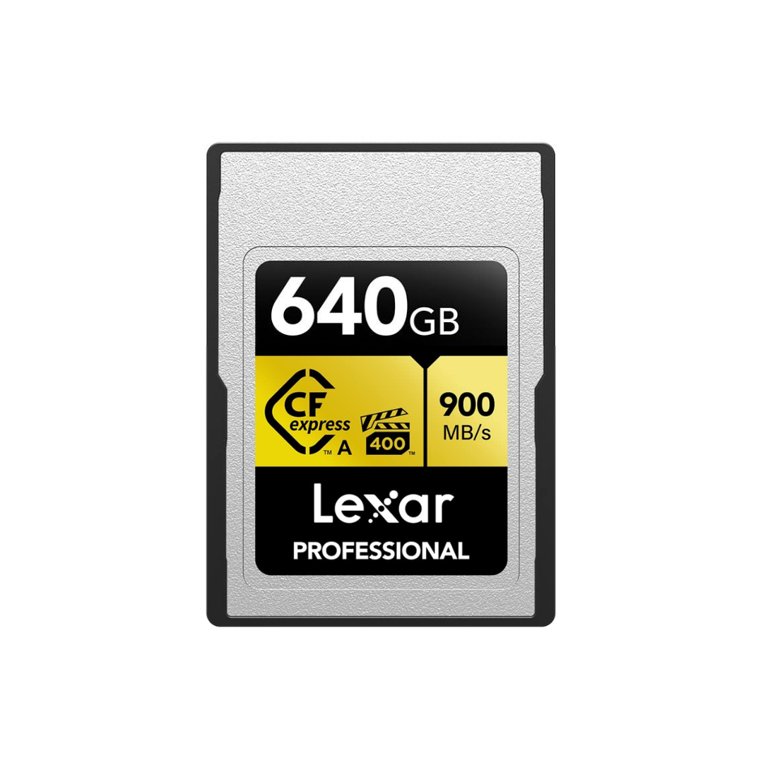 Lexar Gold CF Card A-Type high-speed professional memory card
