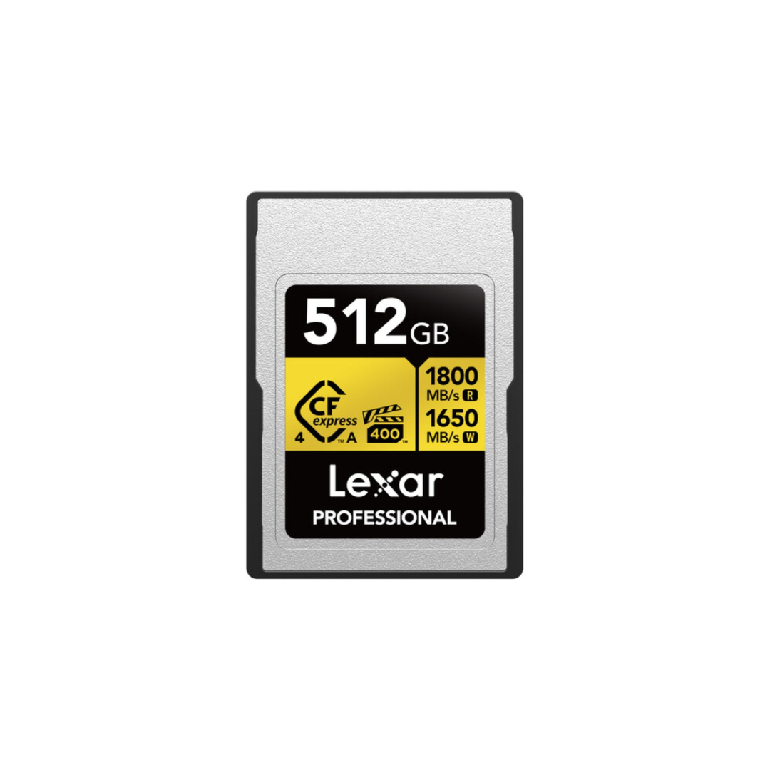 Lexar Gold CF Card A-Type 4.0 high-speed memory card for cameras