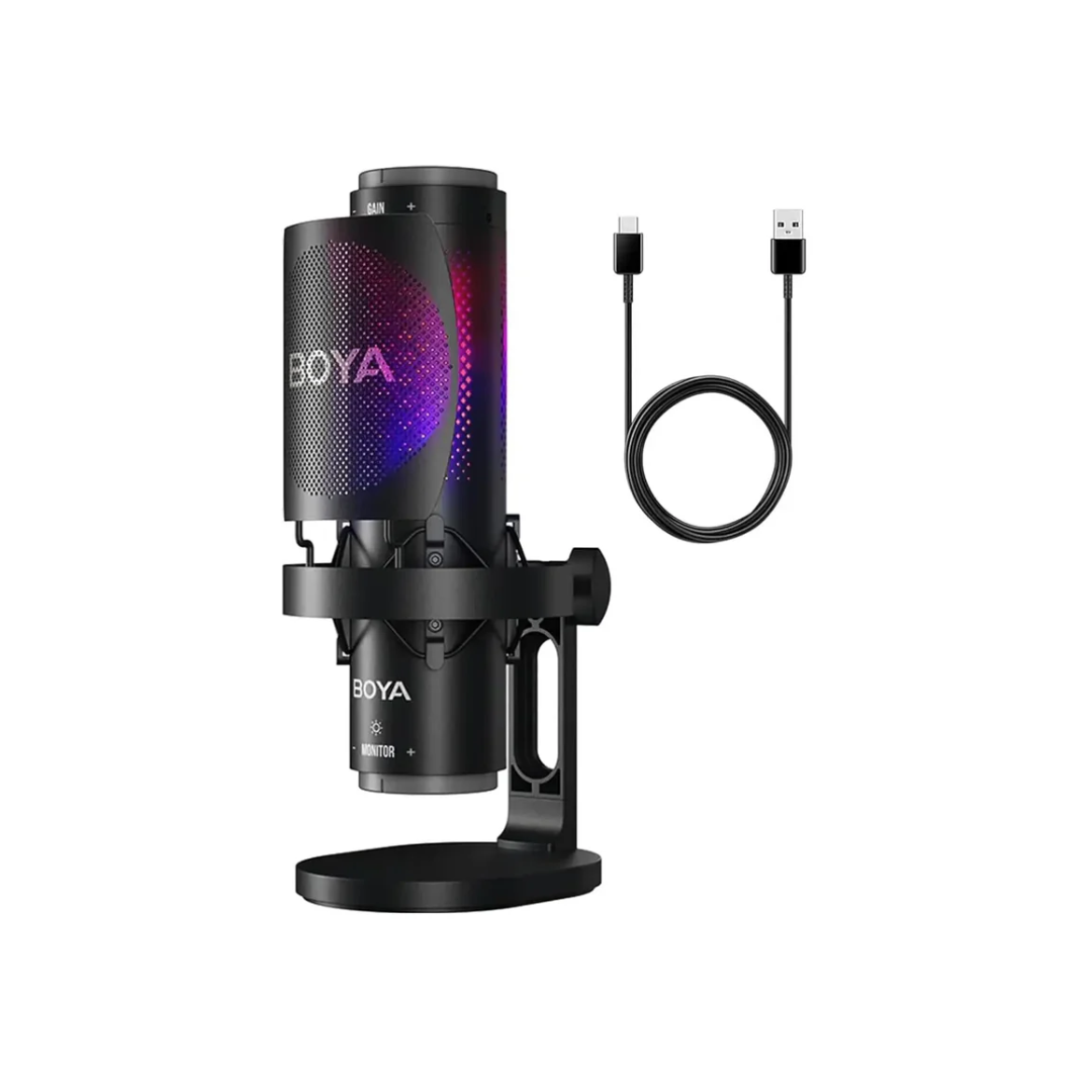 BOYA K Series Audio Adapter for microphones and audio devices compact design