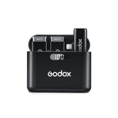 Godox WES1 Kit 2 wireless microphone system with dual transmitters and receiver