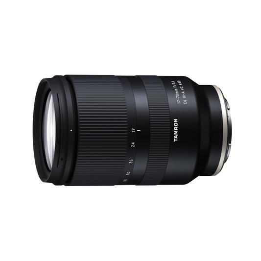 Tamron 17-70mm f2.8 Di III-A VC RXD zoom lens for Sony and Fujifilm APS-C cameras
