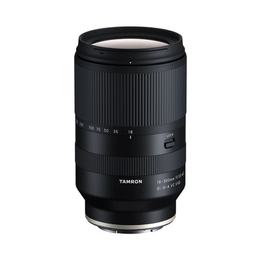 Tamron 18-300mm f/3.5-6.3 Di III-A VC VXD all-in-one zoom lens for APS-C mirrorless cameras