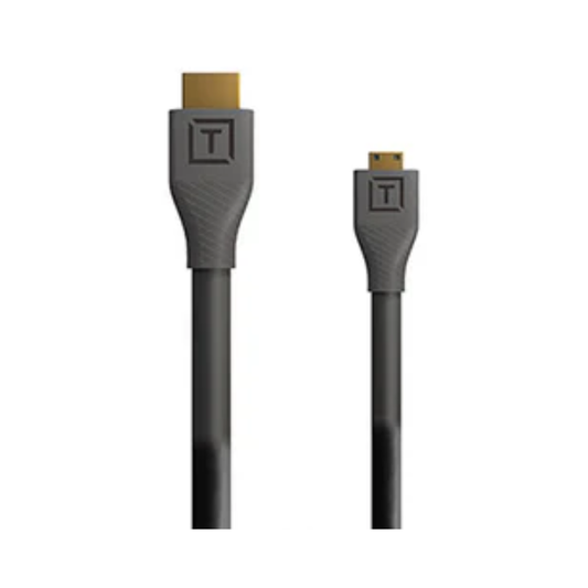 Tethertool TetherPro HDMI Micro to HDMI 2.0 Cable Black for camera to monitor connection