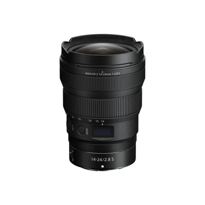 Nikon NIKKOR Z 14-24mm f/2.8 S ultra-wide zoom lens for Nikon Z mirrorless cameras