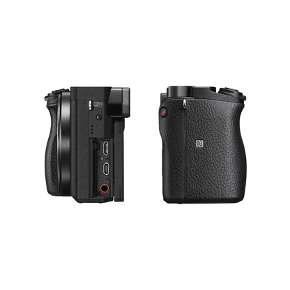 Used Sony a6500 mirrorless camera with 16–50mm f/3.5–5.6 OSS II lens available at Camera Club. Ideal for photography, videography, travel, and content creation.