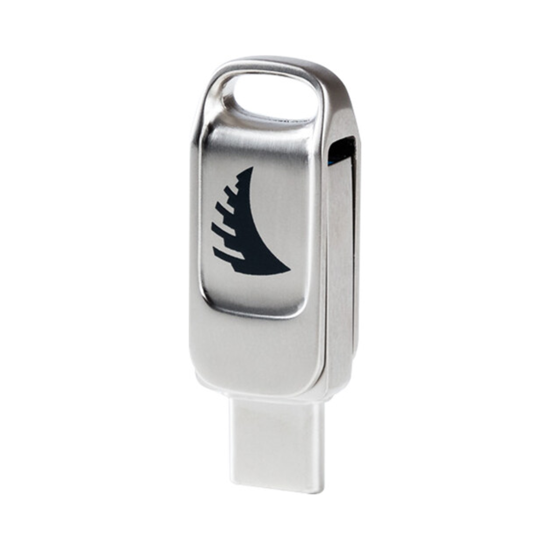 Angelbird 128GB dual USB-C and USB-A 3.2 Gen 1 flash drive for fast data transfer