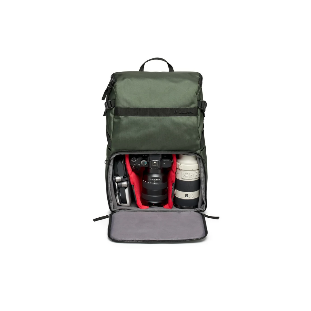 Manfrotto Street Slim Backpack camera bag for DSLR or mirrorless with compact, stylish design